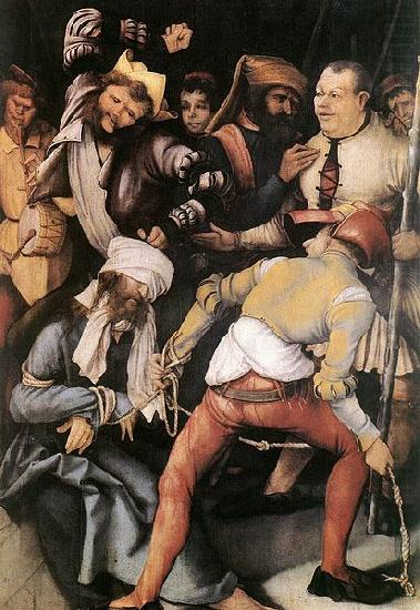 The Mocking of Christ, Matthias  Grunewald